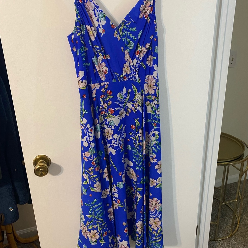 Yum I Kim silk floral sun dress M